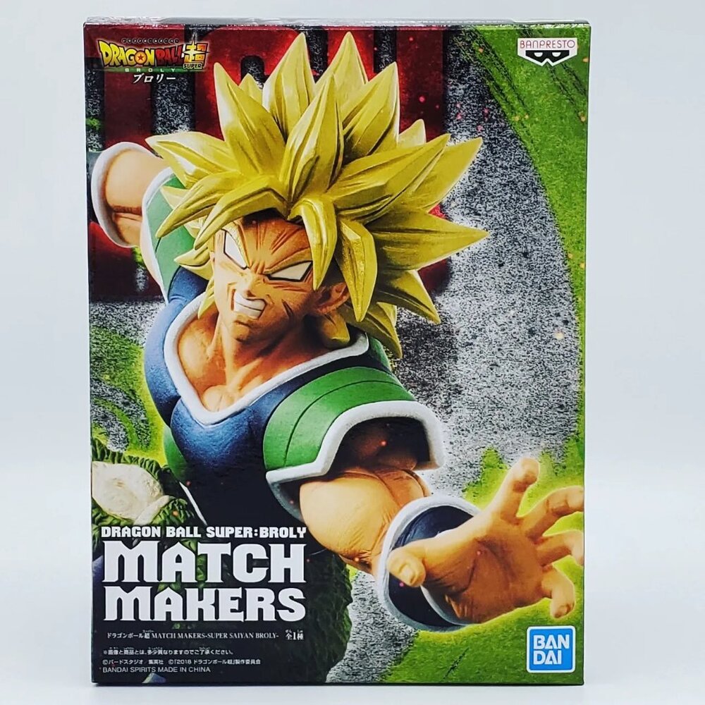Dragon Ball Super Match Makers Super Saiyan Broly Figure